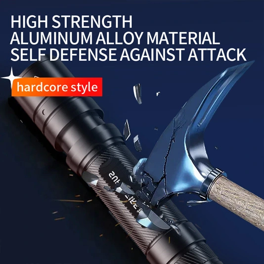 SUPERFIRE F3-T 600 lúmens lanterna de zoom telescópico tático