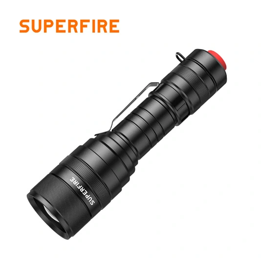 SUPERFIRE F5 1100 Lumens Lanterna Tática Zoomable