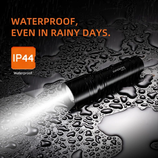 SUPERFIRE S33-H 310 lúmens pequena lanterna tática