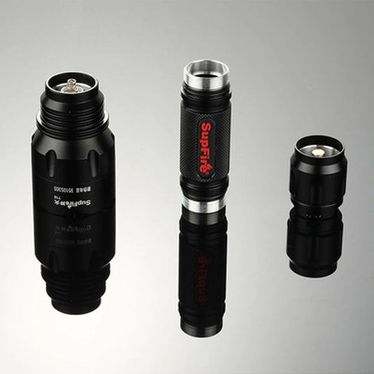 SUPERFIRE T10 1100 Lumens 18650 Bateria Lanterna Tática