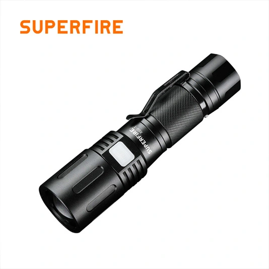 X60-T SUPERFIRE Lanterna LED com zoom de 2000 lúmens