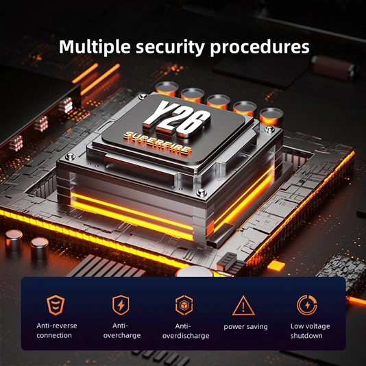 SUPERFIRE Y26 2000 lúmens lanterna telescópica com zoom