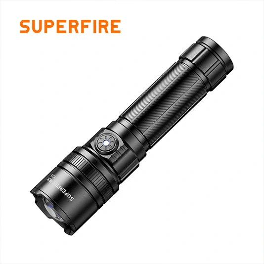 SUPERFIRE Y25 600 lúmens lanterna com zoom