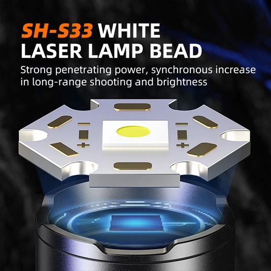 SUPERFIRE Y25 600 lúmens lanterna com zoom