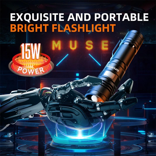 SUPERFIRE A2-P50 500 lúmens mini lanterna de tamanho de bolso