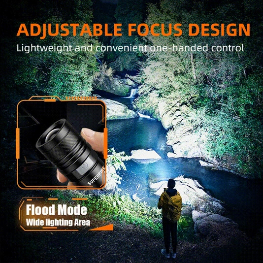 SUPERFIRE A2-P50 500 lúmens mini lanterna de tamanho de bolso