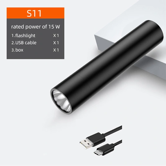 SUPERFIRE S11-P50 900 Lumens Mini USB Lanterna Recarregável