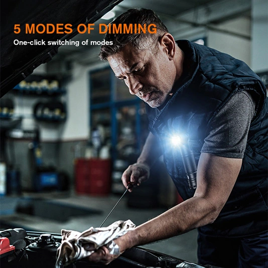 SUPERFIRE lanterna recarregável magnética G19-S