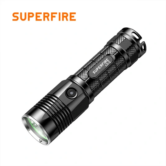 L5-S SUPERFIRE P50 900 lúmens 26650 lanterna LED personalizada