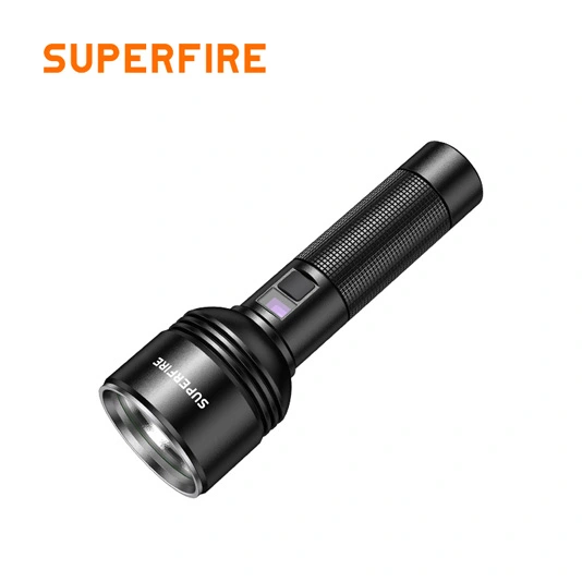 SUPERFIRE D18 Lanterna de alta saída