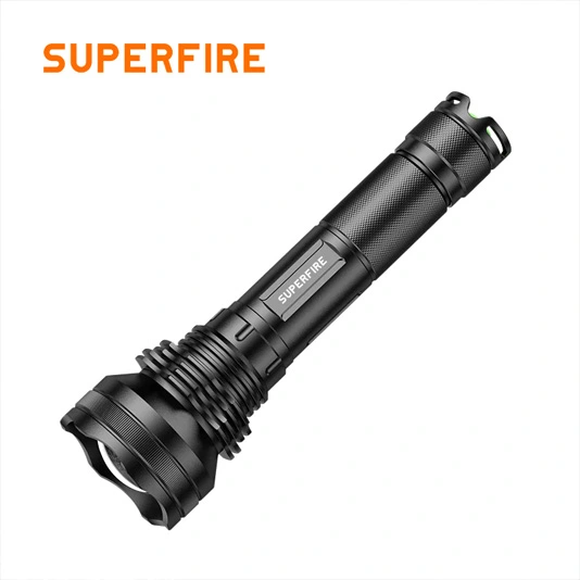 L3-P90 SUPERFIRE 2700 Lumens 36W Lanterna LED recarregável com zoom