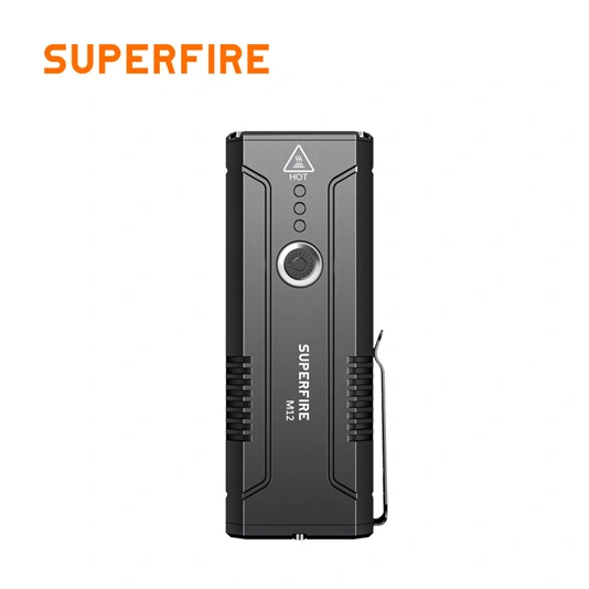 SUPERFIRE M12 Lanterna de Lúmen Alto