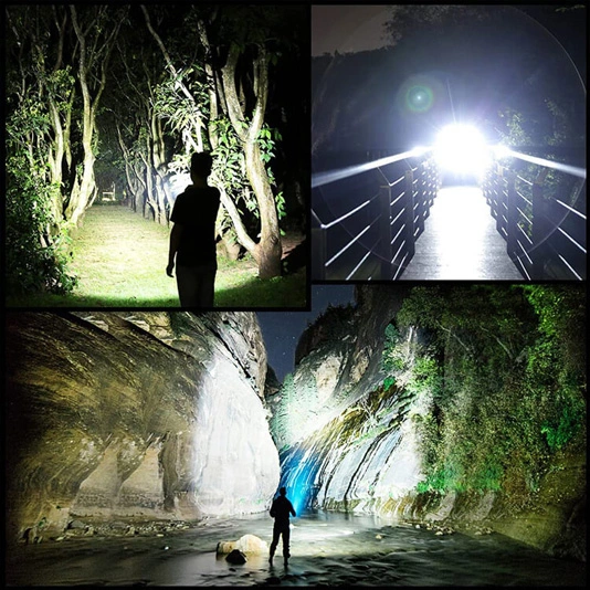 SUPERFIRE M20 6000 Lanternas de Lúmen