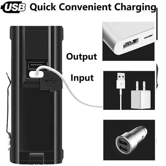 SUPERFIRE M20 6000 Lanternas de Lúmen