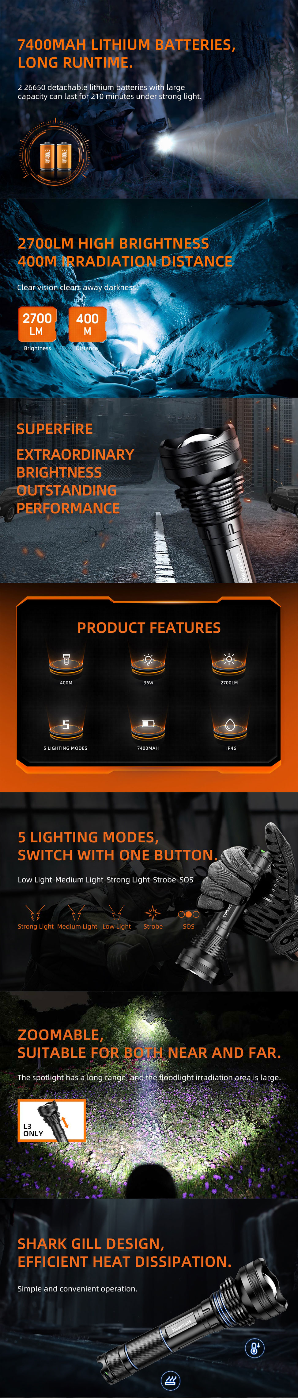 high power led flashlight high power led flashlight