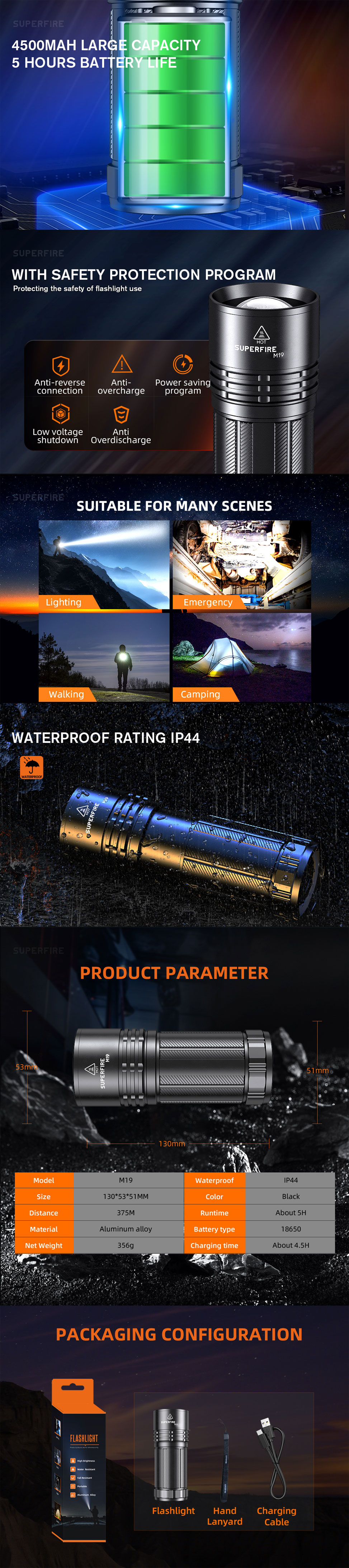 long distance rechargeable torch long distance rechargeable torch