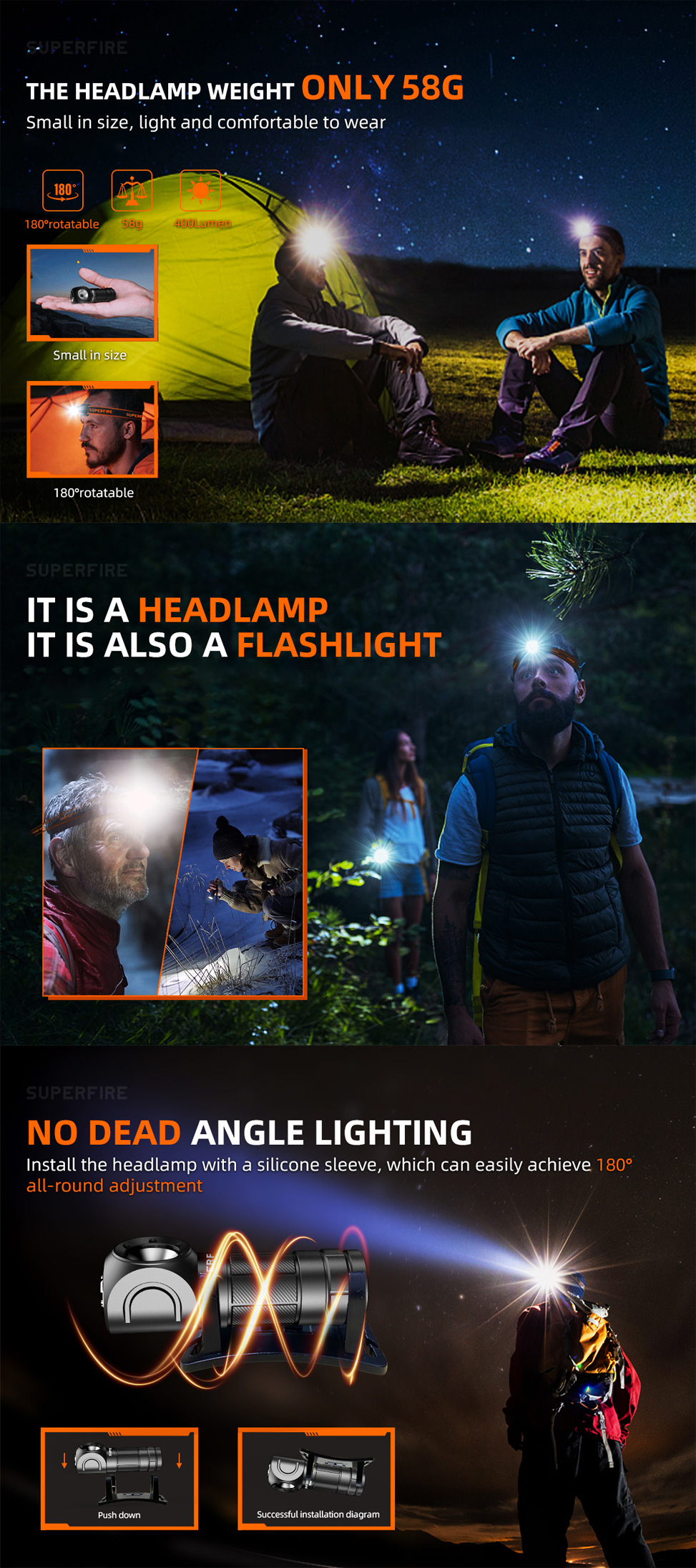 magnetic led torch magnetic led torch