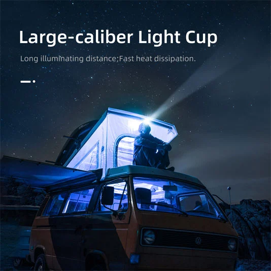 Farol de corrida LED SUPERFIRE HL55