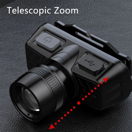 Farol de corrida com zoom SUPERFIRE HL50