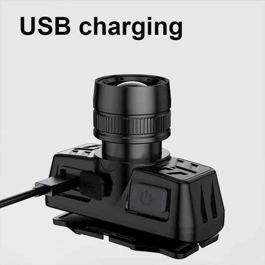 Farol de corrida com zoom SUPERFIRE HL50