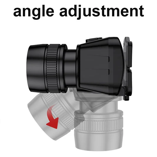 Farol de corrida com zoom SUPERFIRE HL50