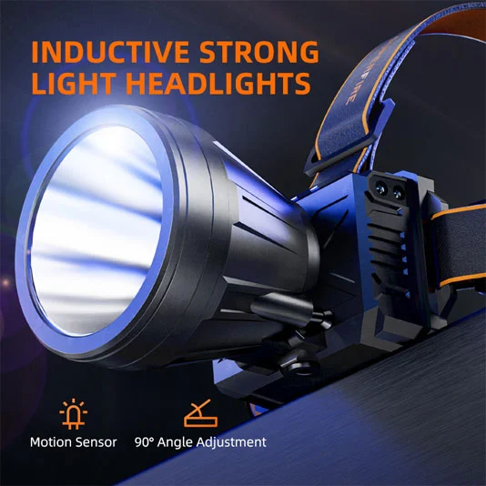 SUPERFIRE HL82 Sensor de Movimento Farol Recarregável