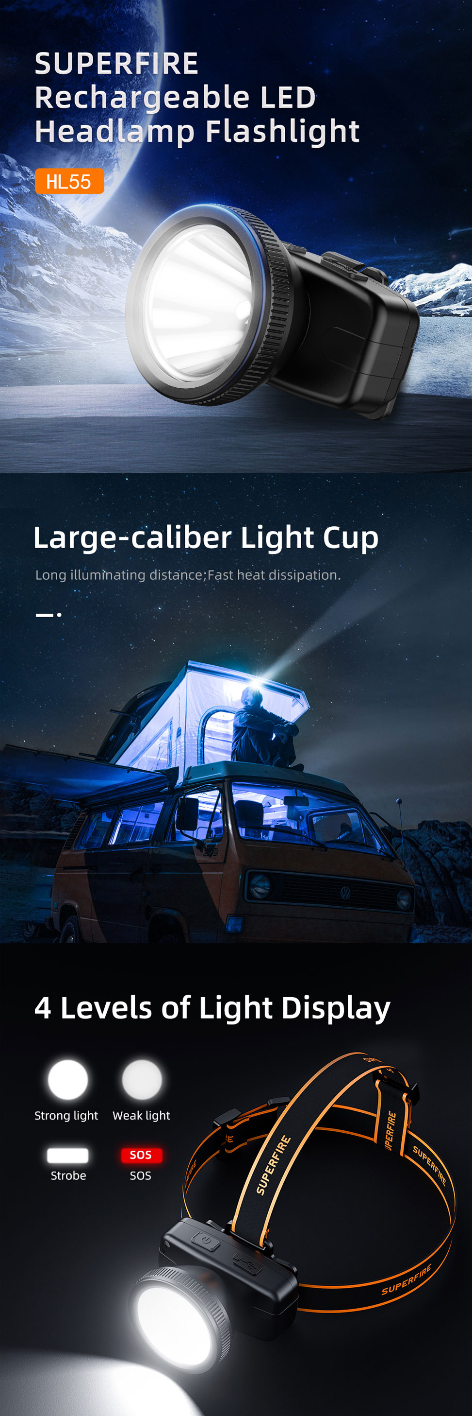 led headlight for running led headlight for running