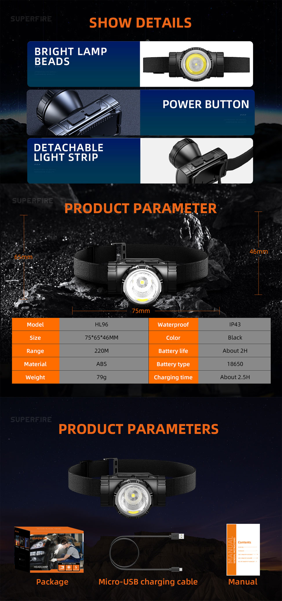 usb head lamp usb head lamp