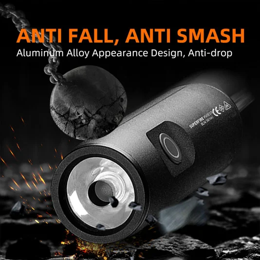 Farol de bicicleta recarregável SUPERFIRE BL14