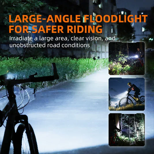 Farol de bicicleta recarregável SUPERFIRE BL14