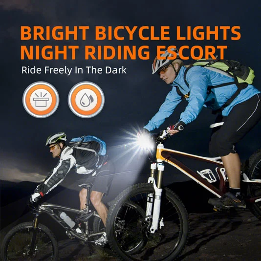 Farol de bicicleta recarregável SUPERFIRE BL14