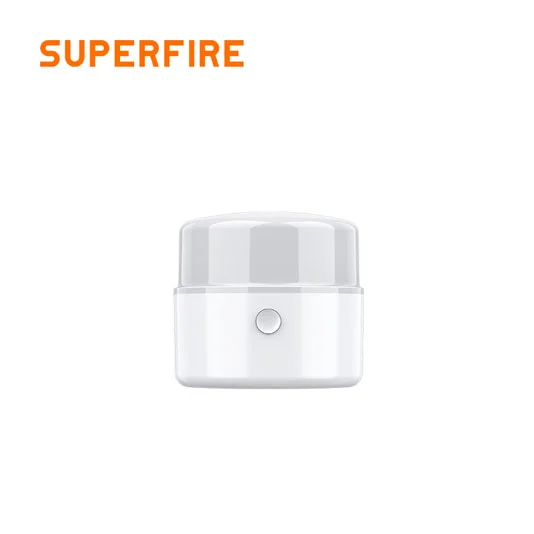 SUPERFIRE T20 USB Lanterna de Acampamento Recarregável