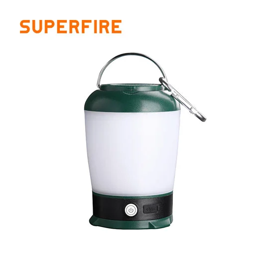 SUPERFIRE T31 18650 USB LED luz de acampamento