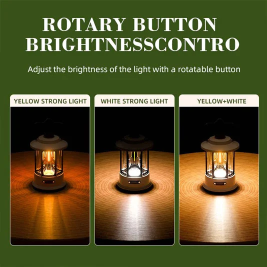 SUPERFIRE T35 Lanterna LED de emergência recarregável para a interrupção de energia