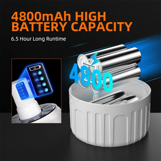 SUPERFIRE T26-S Solar Recarregável Luz Lanterna de Acampamento LED