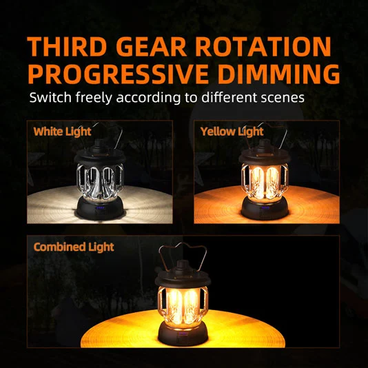 SUPERFIRE T36 Lâmpada de acampamento ao ar livre