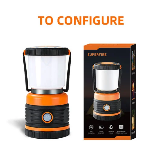 SUPERFIRE T39 Longo Tempo de Execução Camping Luz