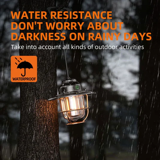 SUPERFIRE T57 Lanterna de acampamento de carregamento USB