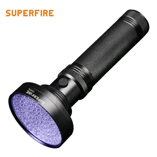 SUPERFIRE UV06 395nm Lanterna UV Luz Negra