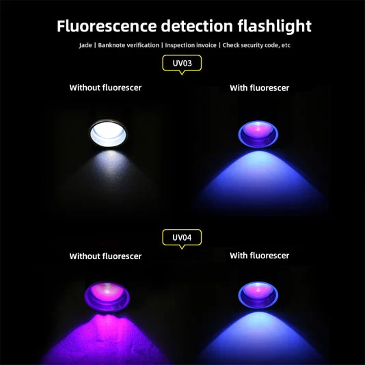 SUPERFIRE UV03 365nm 3w lanterna UV de mão