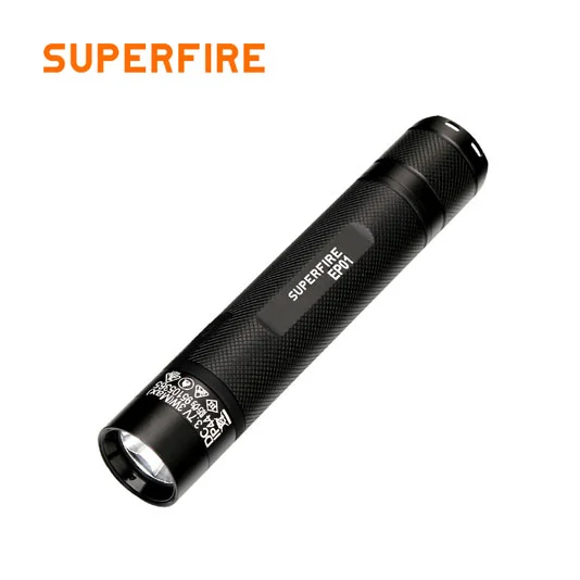 SUPERFIRE EP01 Mini lanterna LED intrinsecamente segura recarregável e à prova de explosão