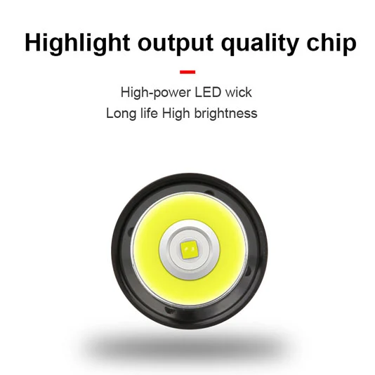 SUPERFIRE EP01 Mini lanterna LED intrinsecamente segura recarregável e à prova de explosão