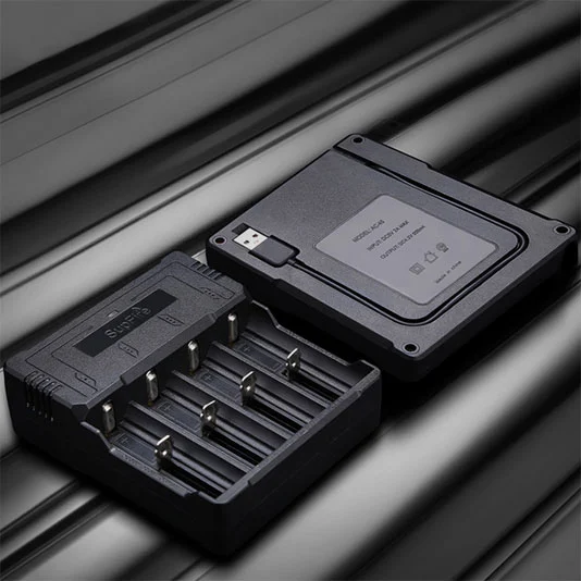 SUPERFIRE AC46 18650 Carregador de bateria USB