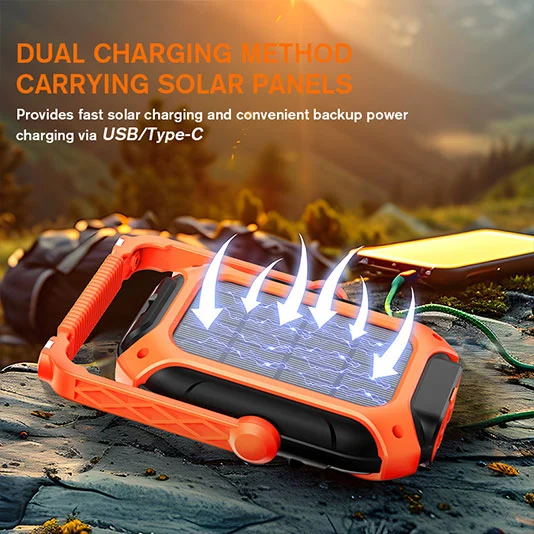 Luz de trabalho magnética solar SUPERFIRE GM05