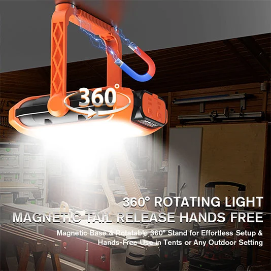 Luz de trabalho magnética solar SUPERFIRE GM05