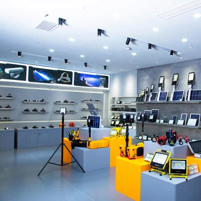 Introdução ao Salão de Exposições de Produtos da Marca SUPERFIRE