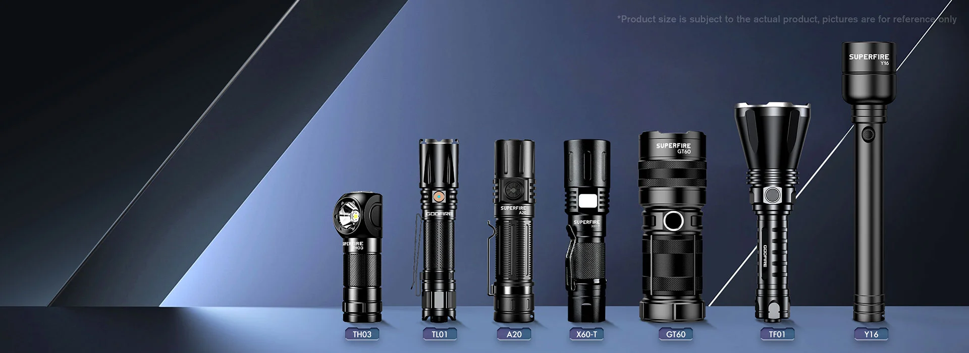 Lanterna de alta potência