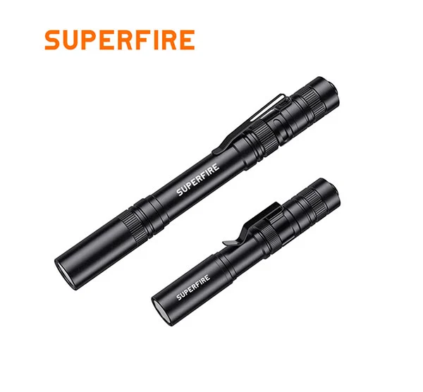 Lanternas de caneta SUPERFIRE L28/X18 121 Lumens