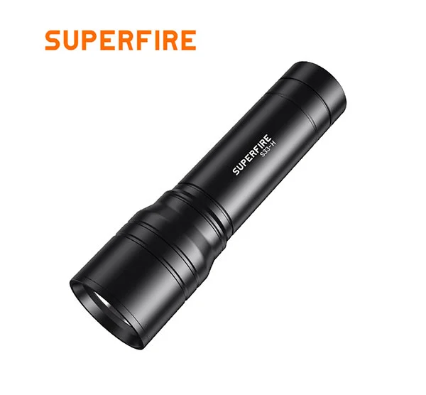SUPERFIRE S33-H 310 lúmens pequena lanterna tática