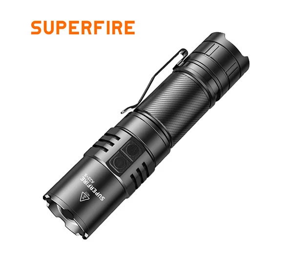 SUPERFIRE A22-S IP43 Lanterna de Olho de Águia Zoomável À Prova D' Água